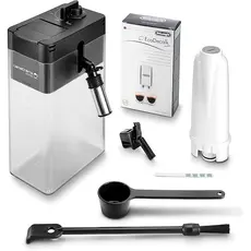 Coffee machine DeLonghi ECAM610.55.SB, 1450W, 2.2L, Coffee Machine, Black/Silver, 6 image