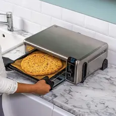 Electric Oven Ninja SP101EU, 2400W, 8in1 Flip Mini Oven, Black/Silver, 7 image