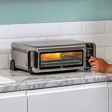 Electric Oven Ninja SP101EU, 2400W, 8in1 Flip Mini Oven, Black/Silver, 6 image