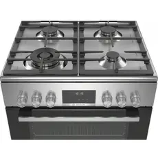 Gas stove Bosch HXS59AI51Q, 4Gas, Oven, Stainless Steel, 3 image