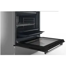 Gas stove Bosch HXS59AI51Q, 4Gas, Oven, Stainless Steel, 4 image