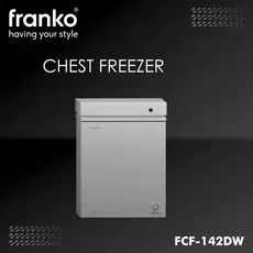 Freezer Refrigerator FRANKO FCF-142DW (139L), 3 image