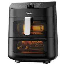Midea MF-CY110A, 1850W, 11L, Air Fryer, Black, 3 image