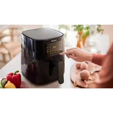 Philips HD9252/90, 1400W, 4.1L, Air Fryer, Black, 5 image