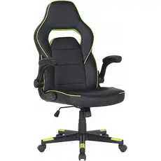 Gaming chair 2E 2E-GC-HEB-BK Gaming Chair Hebi Black/Green, 2 image