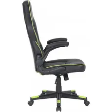 Gaming chair 2E 2E-GC-HEB-BK Gaming Chair Hebi Black/Green, 3 image