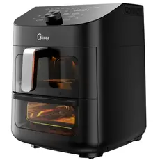 Midea MF-CY110A, 1850W, 11L, Air Fryer, Black, 4 image