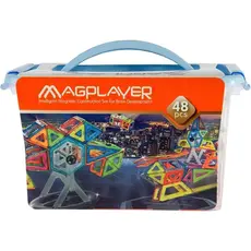 Magnetic designer set Magplayer Designer magnetic set 48 e. MPT-48, 2 image