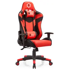 Gaming chair Furnee SK8817, Gaming Chair, Black/Red, 3 image