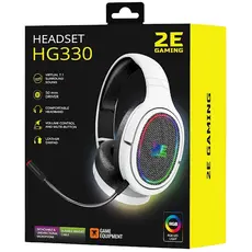 Headphone 2E HG330 RGB 7.1 (2E-HG330WT-7.1) WHITE, 10 image