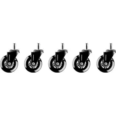 Gaming chair wheel 2E 2E-GWH-003-BK, 5Pcx, 3 image
