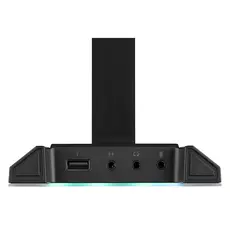 Headphone Stand 2E 2E-GST320UB Gaming 3in1 GST320 Headset Stand, RGB, USB, Black, 5 image