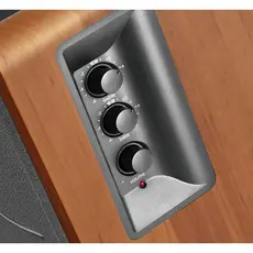 Studio Monitor Edifier R1280Ts Active 2.0 Bookshelf Speaker Set, 42W RMS, Brown, 5 image