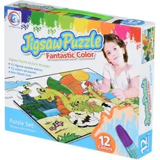 Puzzle and coloring Same Toy Paint Puzzle Game 2162Ut