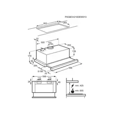Hood Electrolux LFP326FB, 6 image