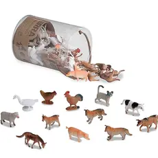 Terra FARM ANIMALS IN TUBE pet play set