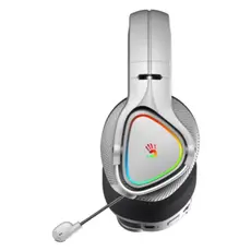 Headphone A4tech Bloody MR710 RGB Dual Mode Wireless Gaming Headset Gray, 4 image