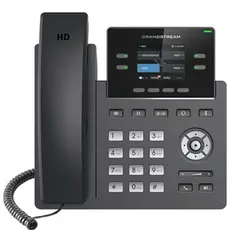 IP phone Grandstream GRP2612W Carrier-Grade IP Phones 2+2 line keys 2 SIP accounts 16 Digital BLF and Speed Dial keys HD Wi-Fi, 2 image