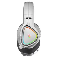 Headphone A4tech Bloody MR710 RGB Dual Mode Wireless Gaming Headset Gray, 5 image