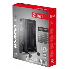 Oil heater Zilan ZLN8416, 2000W, Oil Radiator, Black, 5 image