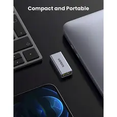 USB adapter UGREEN US381 (20119) USB 3.0 Type A Female to Female Adapter, Gray, 6 image