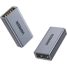 USB adapter UGREEN US381 (20119) USB 3.0 Type A Female to Female Adapter, Gray