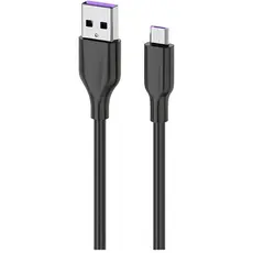 Cable 2E Cable USB-A - microUSB Glow 1m Black