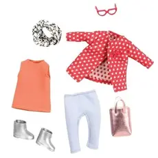 LORI 6" DOLL COAT OUTFIT