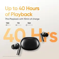 Headphone Realme Buds Air 5 Pro Black, 5 image
