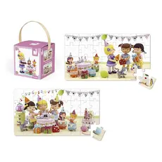Prefab puzzle Janod Set of 2 puzzles The Juliet Festival J02768, 2 image