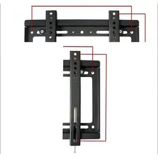 TV Bracket Allscreen Universal LCD LED TV Bracket CTMB25 14"-42" inch, 3 image
