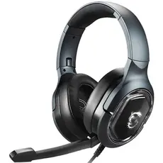 Headphone MSI S37-0400050-SV1 IMMERSE GH50, Gaming Headset, Wired, RGB, USB, Black, 3 image