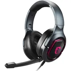 Headphone MSI S37-0400050-SV1 IMMERSE GH50, Gaming Headset, Wired, RGB, USB, Black