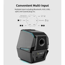 Speaker Edifier G5000, 88W, Bluetooth, AUX, USB, Speaker, Black, 3 image