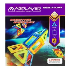 Constructor Magplayer Designer magnetic set 20 e. MPA-20, 2 image