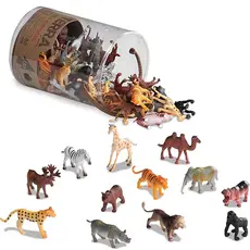 Wild world play set Terra WILD ANIMALS IN TUBE