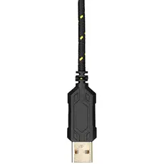 Headphone 2E HG340 RGB 3.5 MM (2E-HG340YW) YELLOW, 10 image