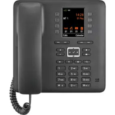 Landline Gigaset Pro Maxwell C Corded VoIP Bluetooth, Visual call notification, Redial TFT Black, 2 image