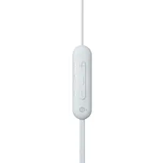 Headphone Sony WI-C100 Wireless In-ear Headphones - White, 4 image