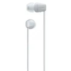 Headphone Sony WI-C100 Wireless In-ear Headphones - White, 3 image