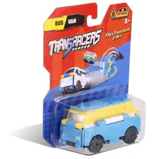 The toy vehicle is the TransRacers Bus & Van, 2 image