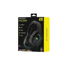Headphone 2E HG340 RGB 3.5 MM (2E-HG340BK) BLACK, 11 image