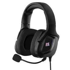 Headphone 2E HG340 RGB 3.5 MM (2E-HG340BK) BLACK, 2 image