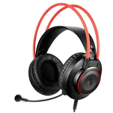 Headphone A4tech Bloody G200S Multi-color circular illumination Gaming Headset Black/Red