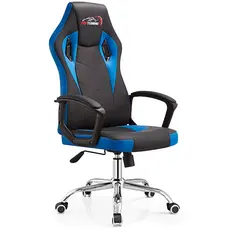 Gaming chair ALLX SK8815, Gaming Chair, Blue/Black, 3 image