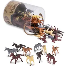 Play set of horses Terra HORSES IN TUBE