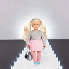 DOLL OUTFIT LORI 6" DOLL LEGGINGS OUTFIT, 2 image