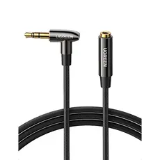 Audio adapter UGREEN AV188 (10683), 3.5mm Male to Female, Extension Cable, 5m, Black