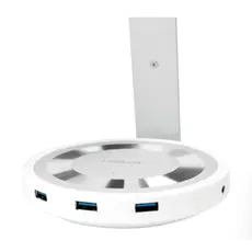 Headphone stand Logilink UA0304 Aluminum Headset Stand Silver, 4 image