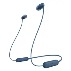 Headphone Sony WI-C100 Wireless In-ear Headphones - Blue, 2 image